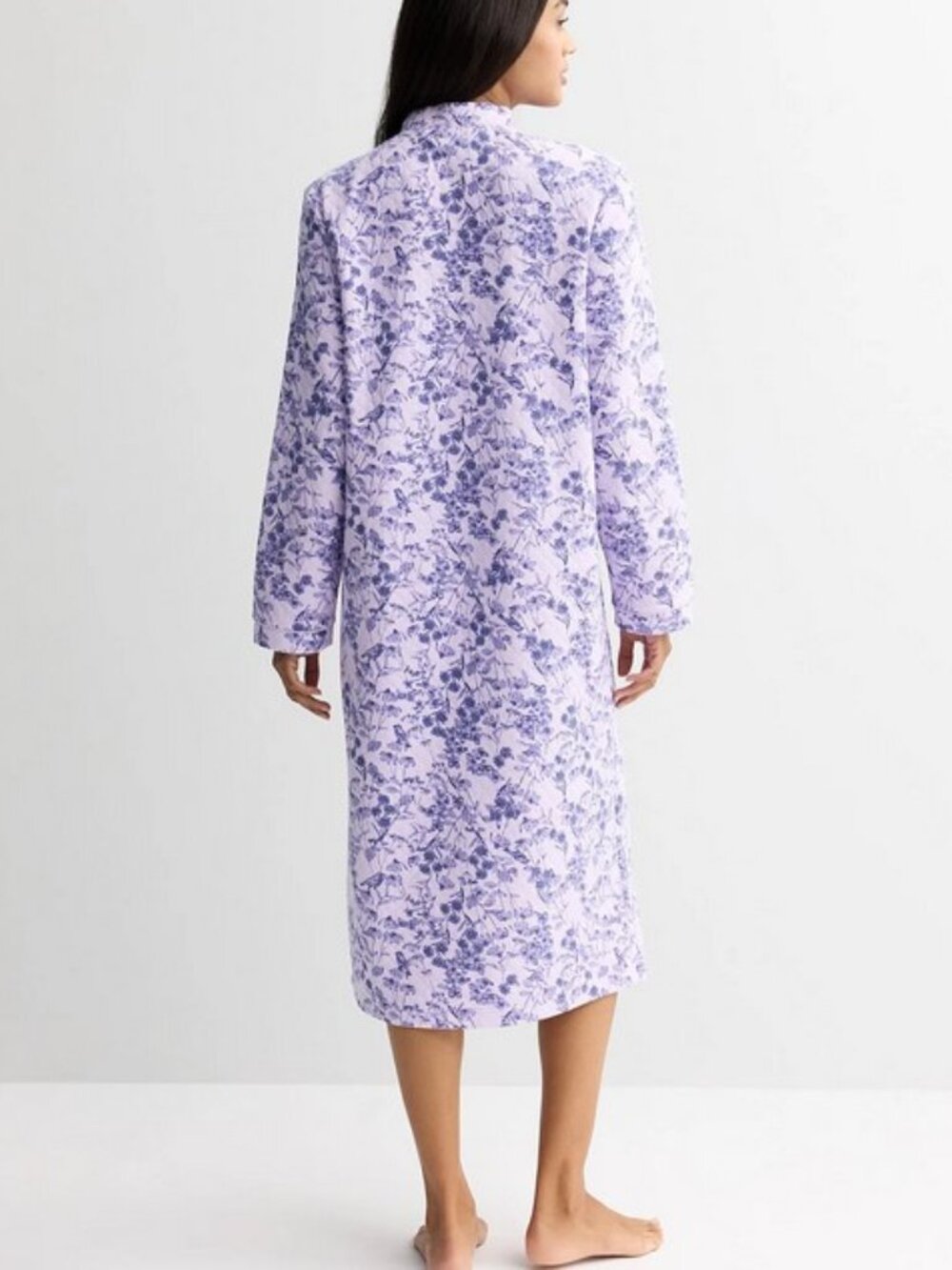 Croft & Barrow Quilted Zip Robe MP - Picture 2 of 8